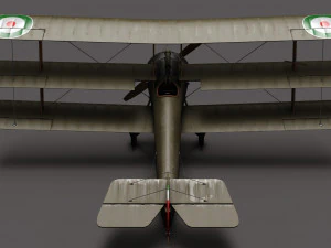 Sopwith Triplane 3D Model
