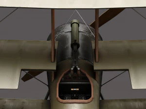 Sopwith Triplane 3D Model
