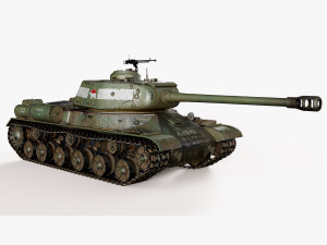 IS-2 Tank 3D 3D 모델