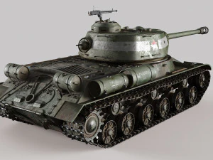 IS-2 Tank 3D 3D Model