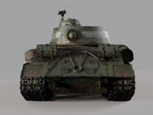 IS-2 Tank 3D 3D Model