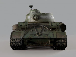 IS-2 Tank 3D 3D Model