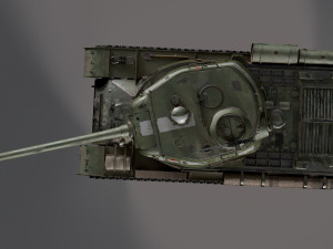 IS-2 Tank 3D 3D Model