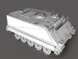 M113 - APC 3D मॉडल