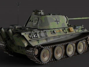 Tanque Pantera PZV Modelo 3D