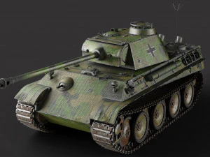 Tanque Pantera PZV Modelo 3D