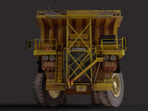 Komatsu 730E 3D 모델
