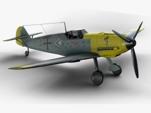 Messerschmitt Bf 109 3D Model