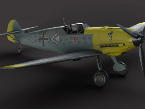Messerschmitt Bf 109 Modèle 3D