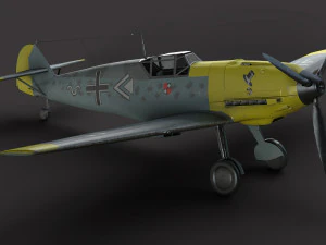 Messerschmitt Bf 109 3D Model