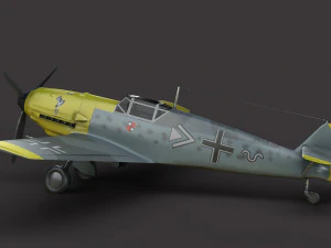 Messerschmitt Bf 109 3D Model