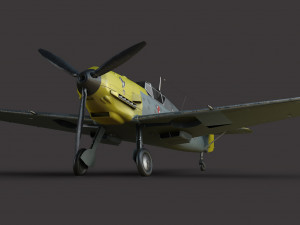 Messerschmitt Bf 109 Modèle 3D