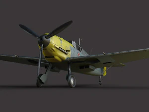Messerschmitt Bf 109 3D Model