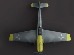 Messerschmitt Bf 109 3D Model