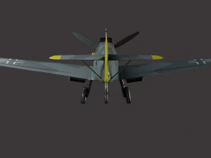 Messerschmitt Bf 109 3D Model