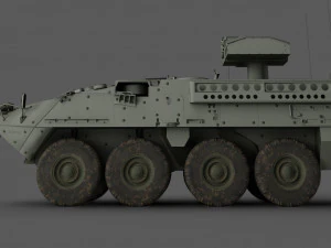 M1134 Stryker 3D Model