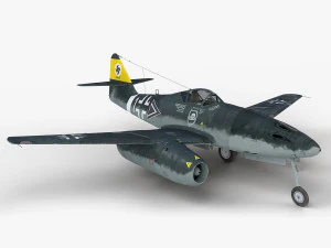 Messerschmitt Me-262 Modelo 3D