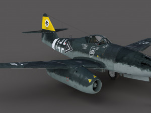 Messerschmitt Me-262 3D-Modell