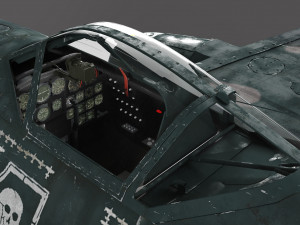 Messerschmitt Me-262 3D-Modell