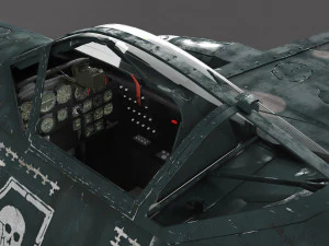 Messerschmitt Me-262 3D Model