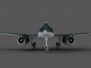 Messerschmitt Me-262 3D-Modell