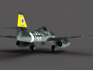Messerschmitt Me-262 3D-Modell