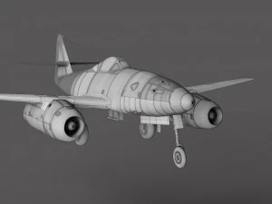 Messerschmitt Me-262 3D Model