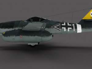 Messerschmitt Me-262 3D-Modell