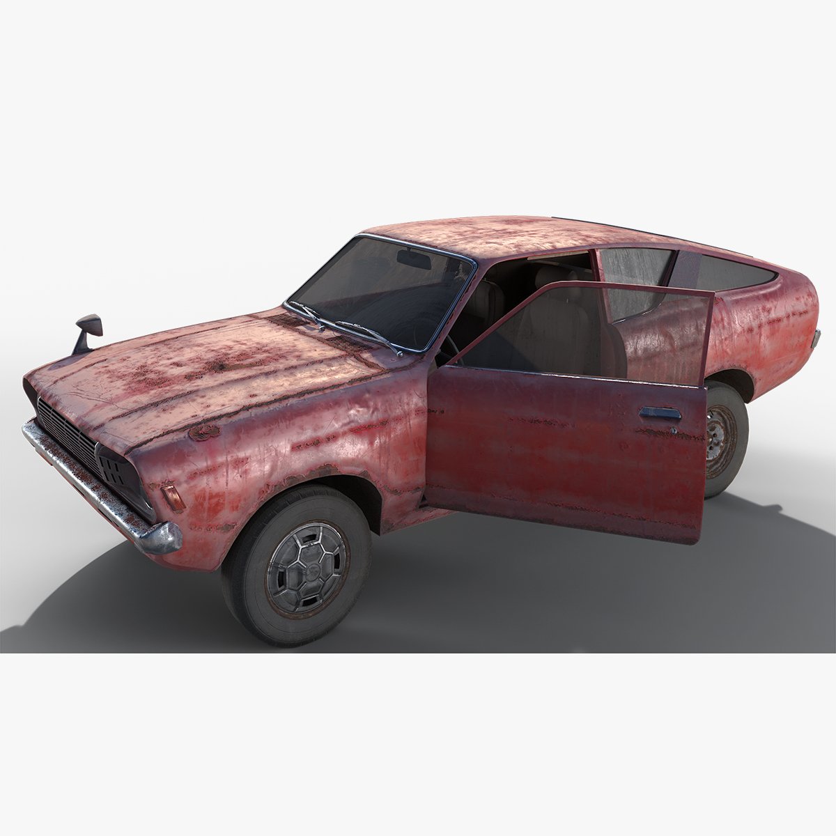 Old Classic Coupe 3D Модель in Старые авто 3DExport