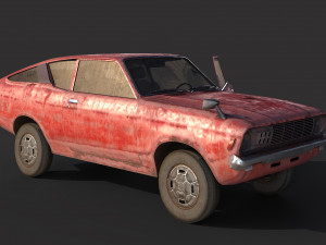 Old Classic Coupe 3D 模型