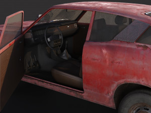 Old Classic Coupe 3D 模型