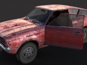 Old Classic Coupe 3D 模型