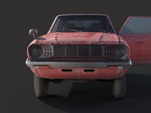 Old Classic Coupe 3D 模型
