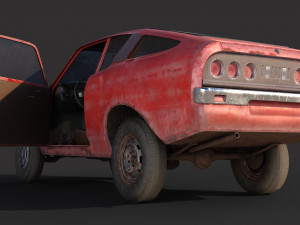 Old Classic Coupe 3D 模型