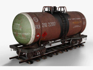 タンク・貨車 3Dモデル