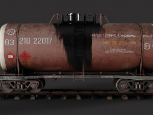 Tank - wagon Modelo 3D