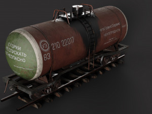 Tank - wagon Modelo 3D