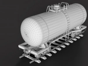 Tank - wagon 3D Model