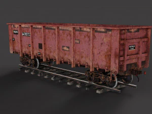 Carro aperto Modello 3D