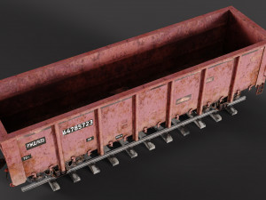 Open wagon 3D Model