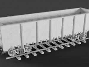 Open wagon 3D Model