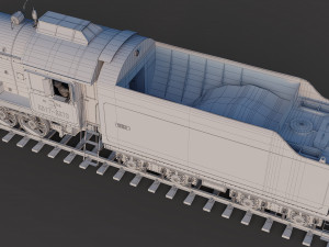 Steam locomotive - 17 3D Model