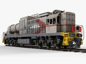 TEM-19 Locomotive 3Dモデル
