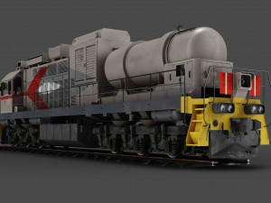TEM-19 Locomotive 3D Модель