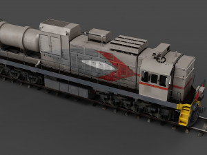 TEM-19 Locomotive 3D Модель