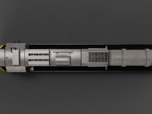 TEM-19 Locomotive 3D Модель