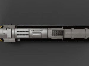 TEM-19 Locomotive 3D Model