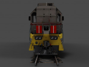 TEM-19 Locomotive 3D Модель