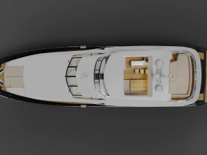 Yacht - Sunseeker 3D Model