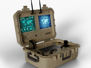 Transmitter Console 3D Model